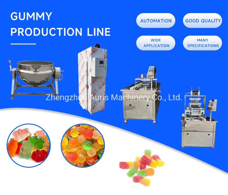 Various Molds Bear Gummy Making Machine Gummy Depositor Machine Candy Pouring Production Line