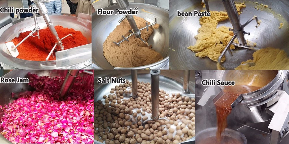 China Manufacturer Industrial Chocolate Paste Electric Making Machine Approved by Ce Certificate