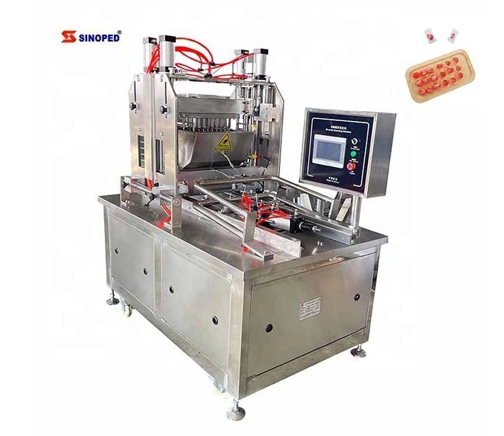 Small Automatic Jelly Candy Vitamin Gummy Bear Candy Making Machine