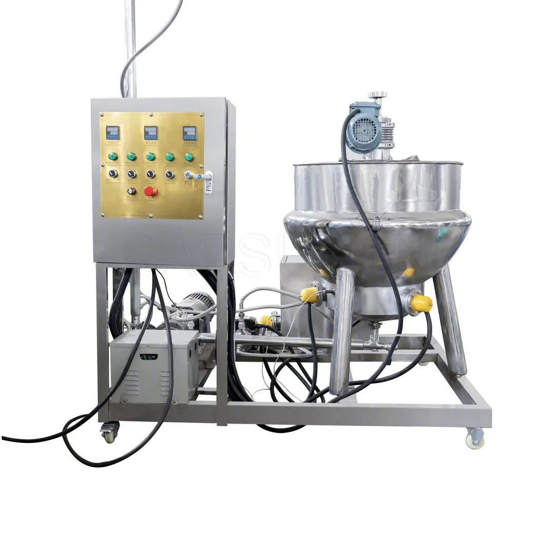 Fully Automatic Various Vitamins Soft Sweet Fondant Caramelo Blando Jelly Vitamin Gummy Bear Candy Making Machine