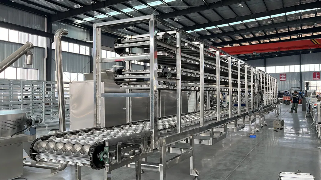 Ramen Production Line Korean Soybean Paste Noodle Maker Paper Pot Instant Noodle Making Line
