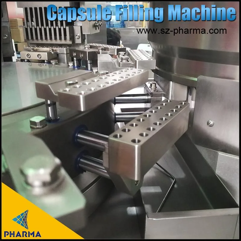 Pharmaceutical Full Automatic Powder Pill Filler Empty Hard Gelatine Capsule Filling Making Machine