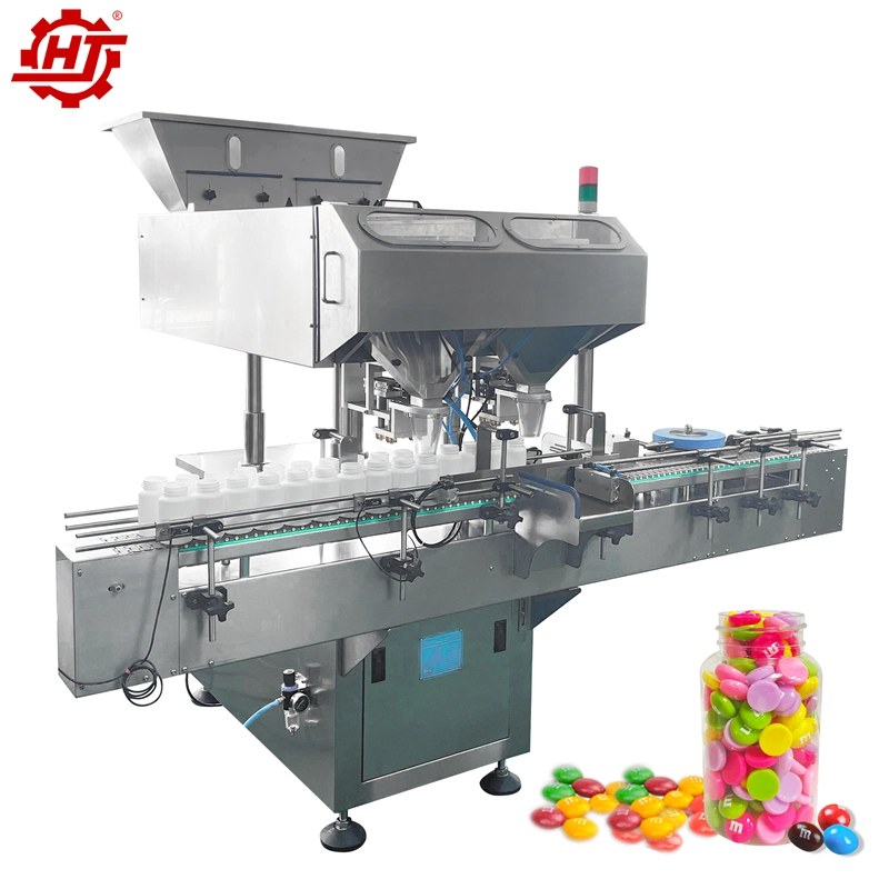 Jsj-10b Automatic Pharmaceutical Pill Candy Gummy Tablet Capsule Counting Counter Filling Machine