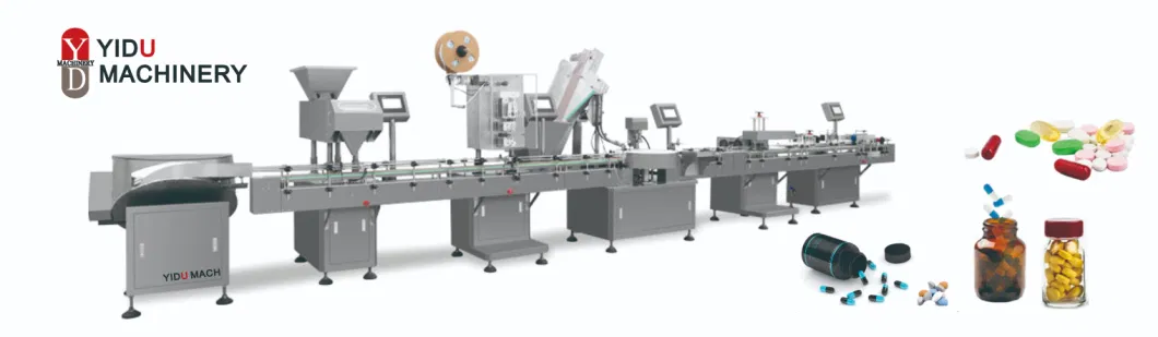 Ydcl-8 Fully Automatic Multifunctional Tablets and Capsules Counting Production Line Packing Machine