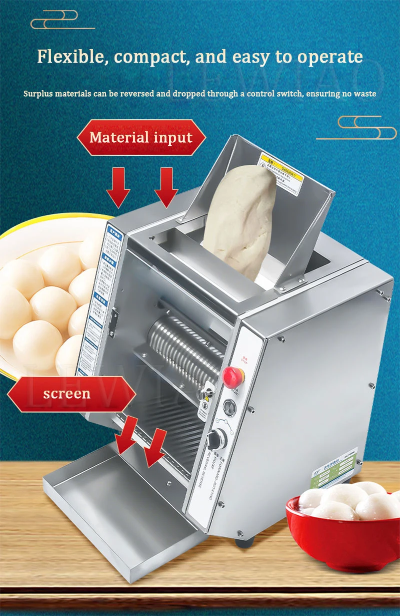 Popping Boba Pearl Machine Taro Cassava Ball Maker Tapioca Pearl Machine