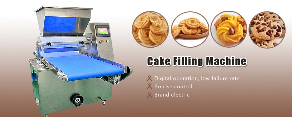 Automatic Cookie Depositor Finger Cookie Biscuit Making Machine