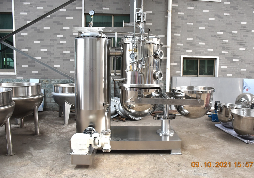 Continuous Vacuum Cooker Machine for Hard Candy, Lollipop Candy, Soft Candy