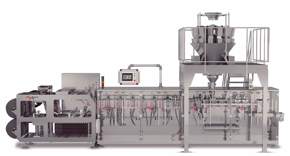 Boevan Horizontal Ziplock Doypack Packaging Machine for Soft Candy Chocolate