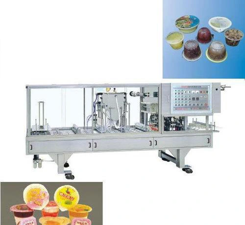 Automatic Cup Jelly Filling Sealing Machine Jelly Cup Production Line