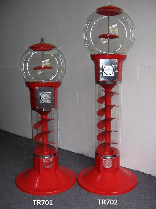 Spiral Capsule Toy, Bouncy Ball &amp; Gumball Vending Machine (TR701)