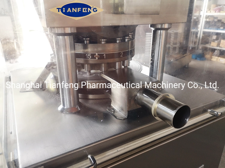 Shanghai Tianfeng High Speed Zpw15D Zpw17D Zpw19d Rotary Milk Sugar Tablet Press Machine Automatic Food Pill Making Machine Candy Making Machine