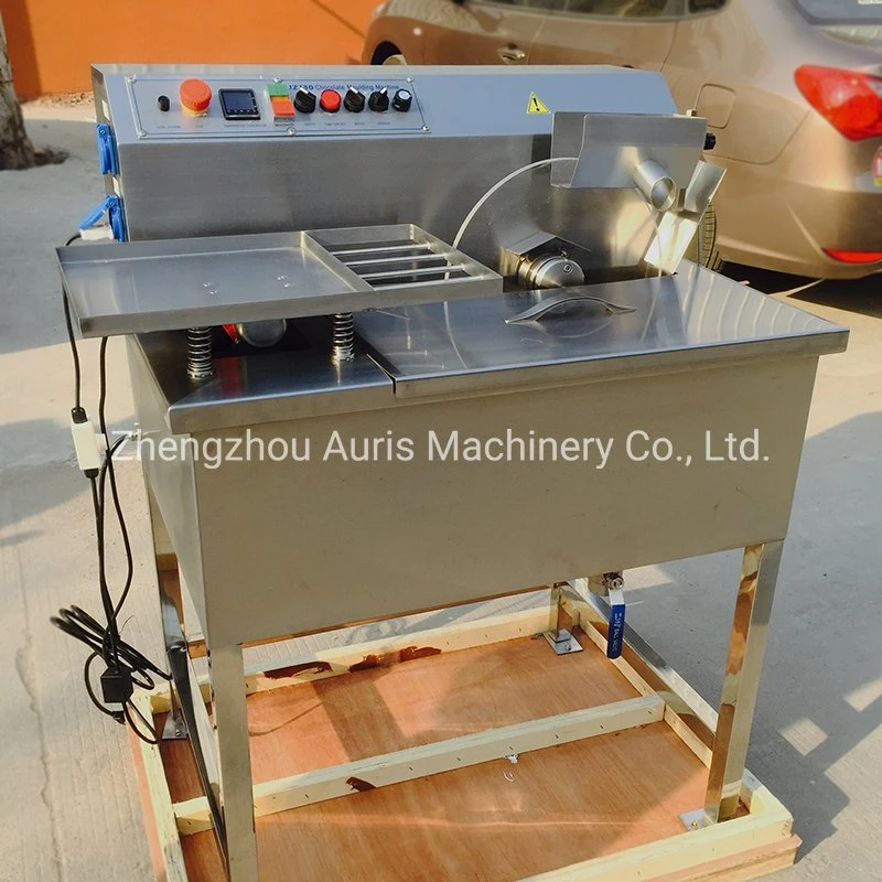 Home Use Chocolate Tempering and Molding Machine Chocolate Melting Tempering Machine 14kg Wheel China Small Chocolate Making Equipment