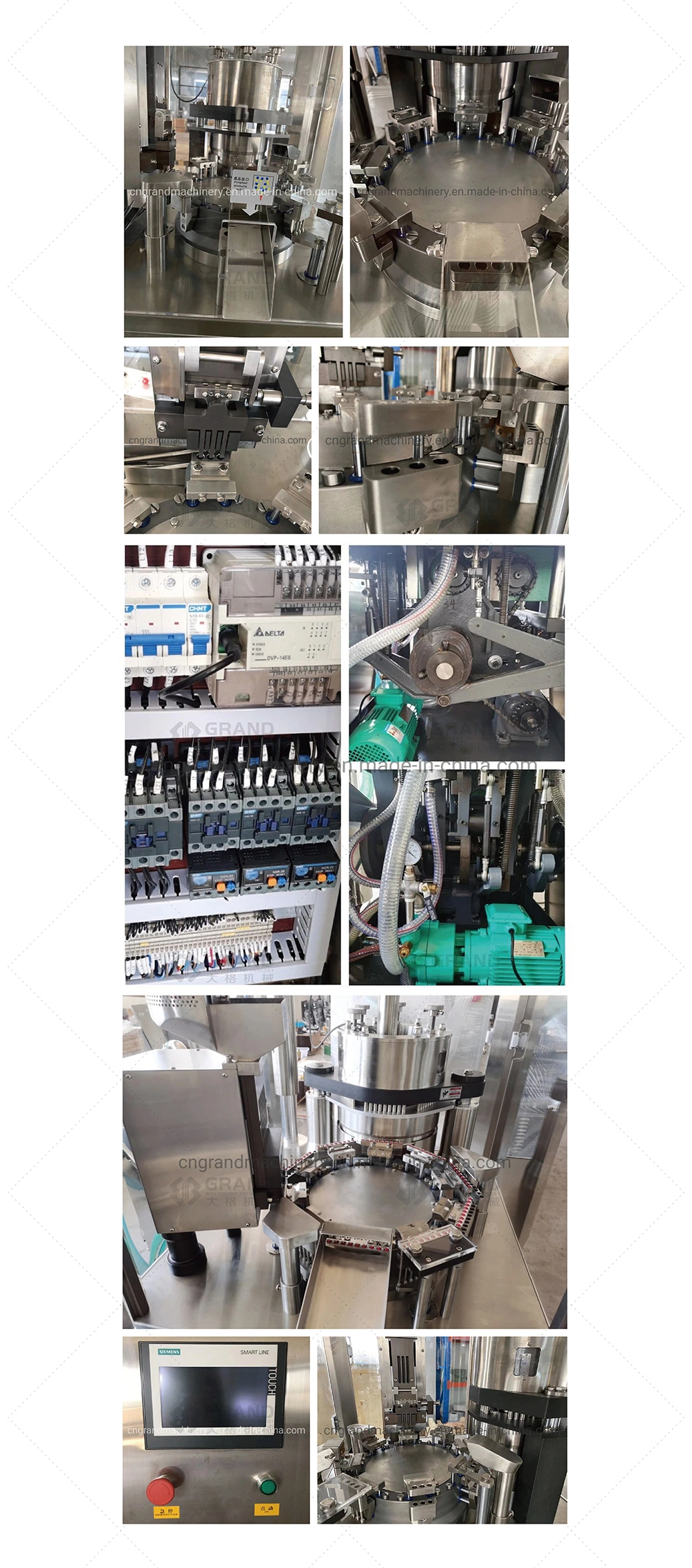 Fully Automatic Pharmaceutical Powder Granule Pellet Empty Hard Gelatine Capsule Filling Making Machine Njp-400