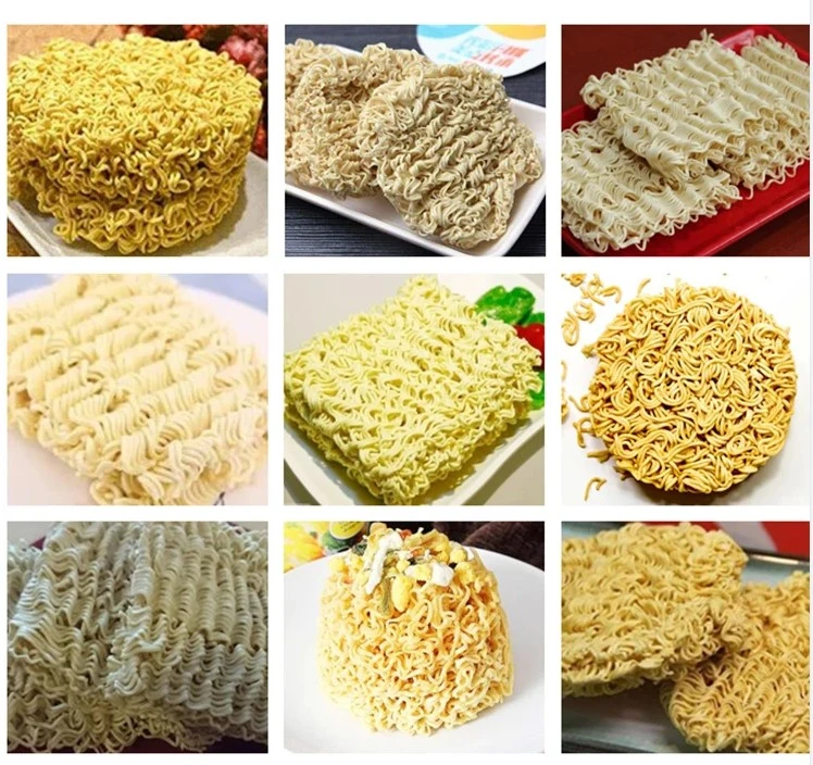 Instant Egg Noodle Production Line Fried Instant Noodle Making Line