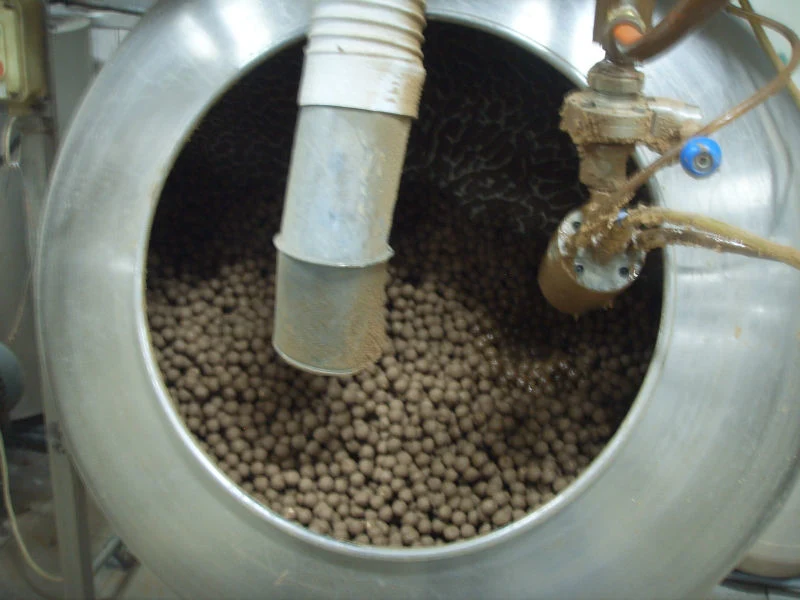 Chocolate Beans Lentils Coating Polishing Mixing Glazing Enrobing Forming Pan Machine