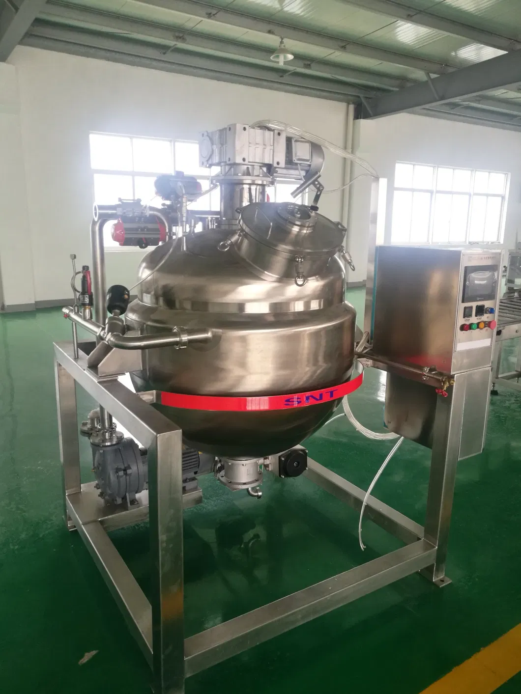 Factory Price Caramel Syrup, Toffee Candy Batch Cooking Machine