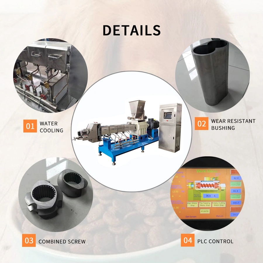 Dog Chewing Gum Plant Dog Treat Production Line Pet Food Processing Machines