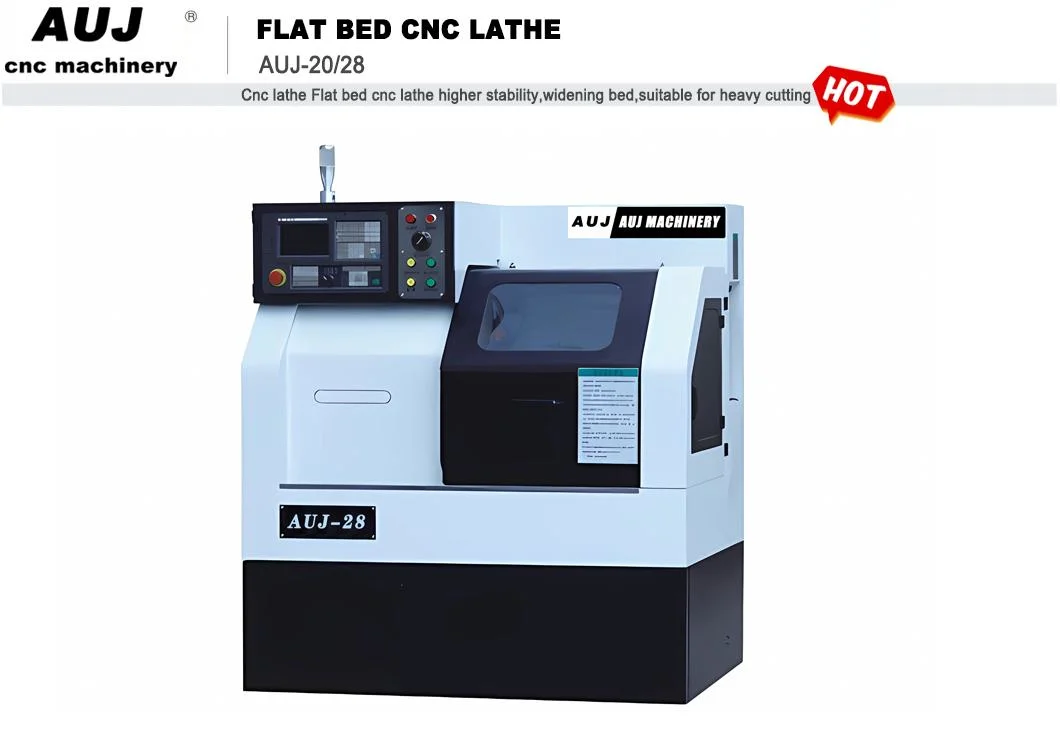 Economical Flat Bed CNC Lathe Machine (AUJ-CK6132)