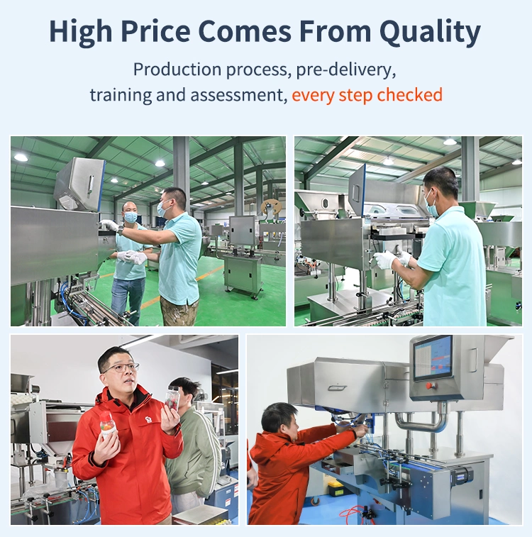 Full Automatic 99.97% Accuracy Capsule Tablet Pill Counting Bottling Packaging Machine Line