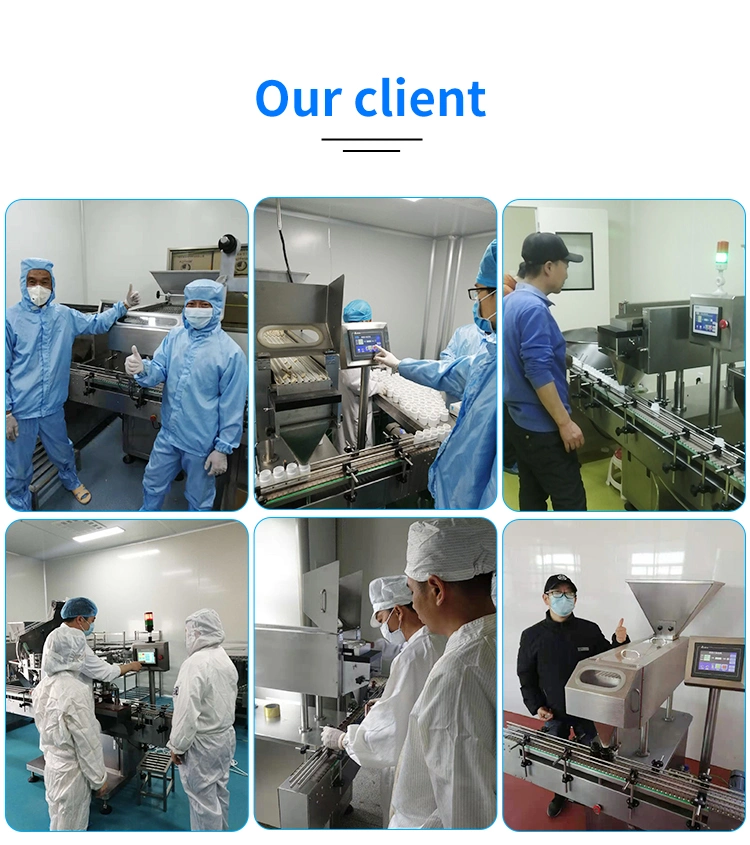 Automatic Pharmaceutical Pill Tablet Capsule Counting Bottling Machine Line