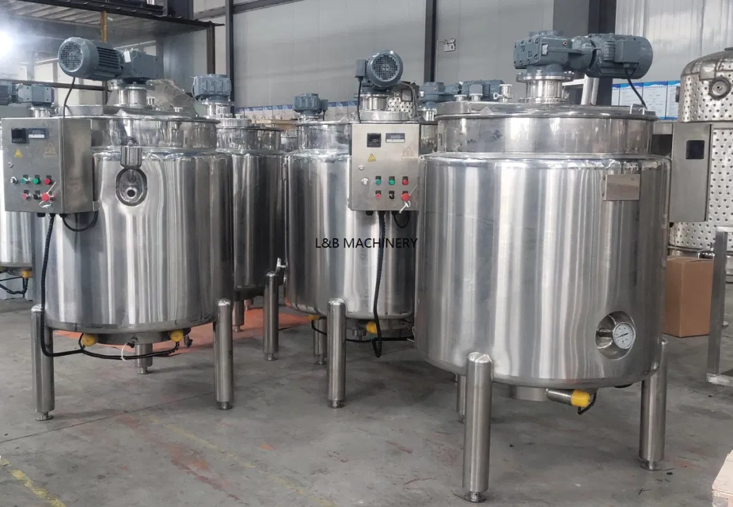 Steel Jacketed Chocolate/Butter Melting Tank, Industrial Indirect Hot Water Heating Storage Machinery