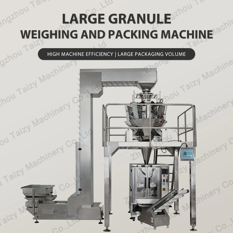 Snacks Packing Machine Gummy Bear Bucket Granule Packaging Machine