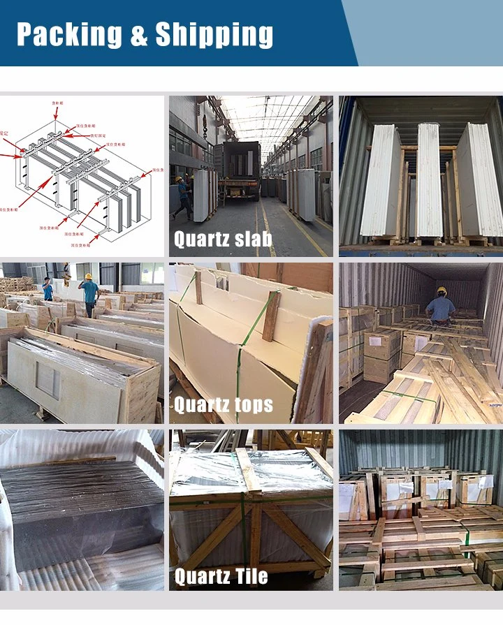 B- Grade Quartz Engineered Slabs with Low Price