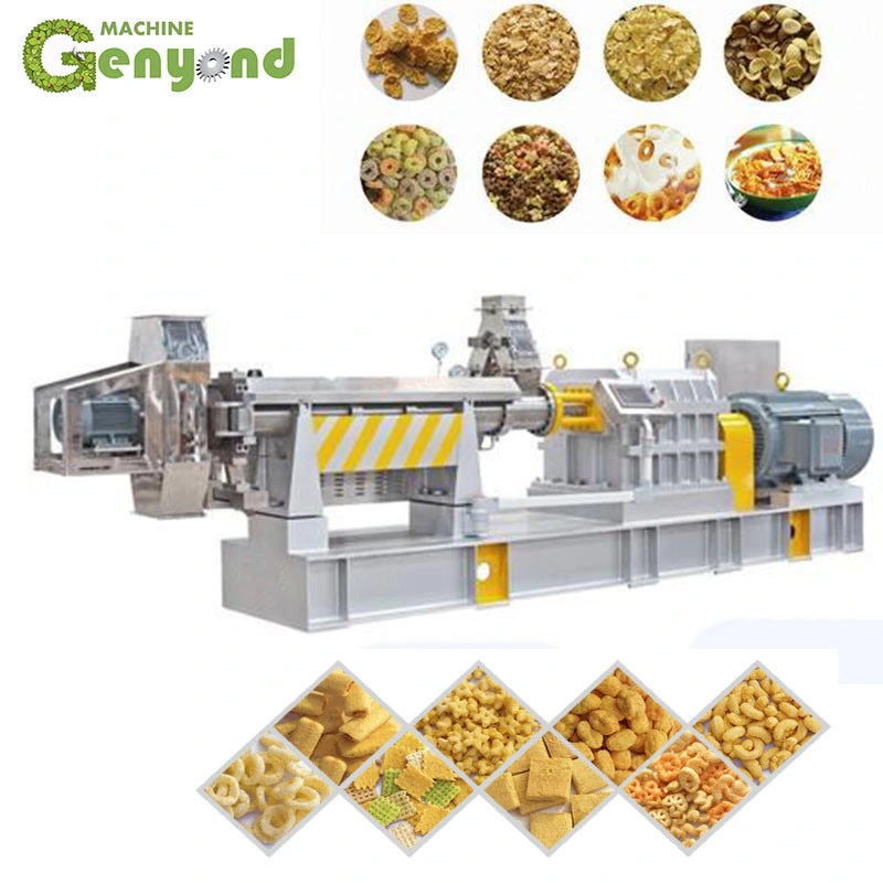 Puffed Corn Snacks Bar Making Machine