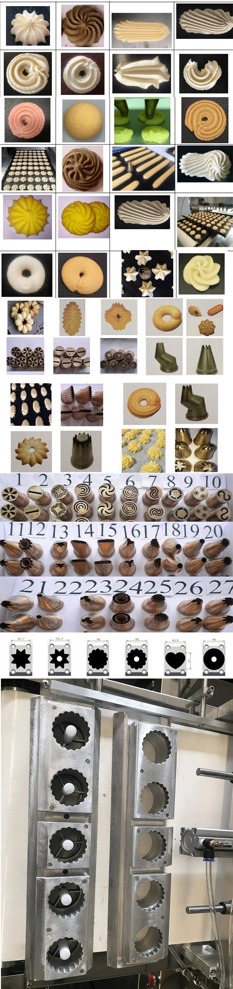 Small Chocolate Automatic Biscuits Make Machinery Cookies Forming Machine Cookies Making Machine