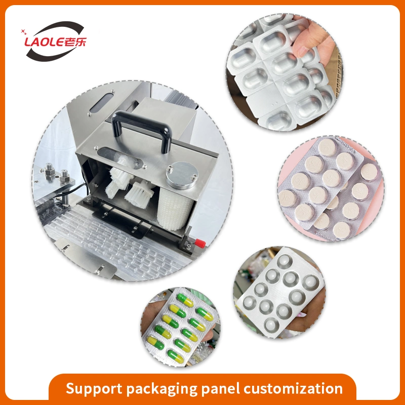 Medical Tablet Capsule Pill Butter Blister Pack Capsule Chewing Gum Blister Packing Machine