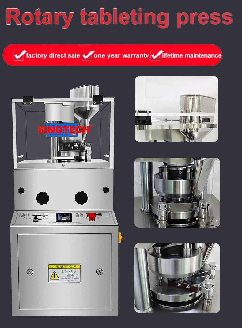 China Rotary Tablet Machine Press Chocolate Tablet Making Candy Tablet Compression Machine Parts Banana Pilling Machine Herb Pills Mini Tablet Making Machine