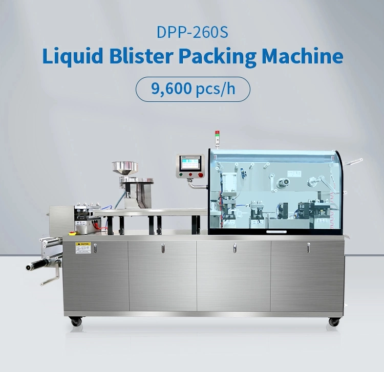 New Fully Automatic Liquid Marmalade Blister Packing Machine