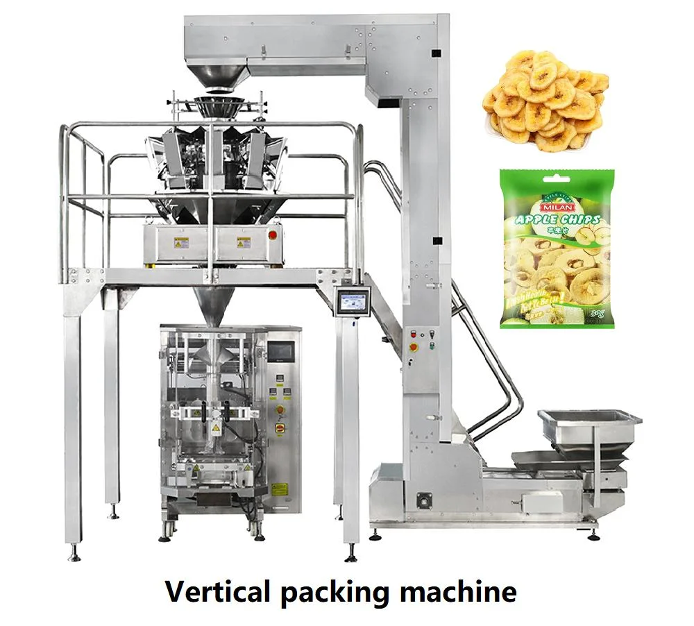 Automatic Multi-Head Weigher Weighing Cherry Plum Candy Nut Multi-Function Weighing Packing Machine