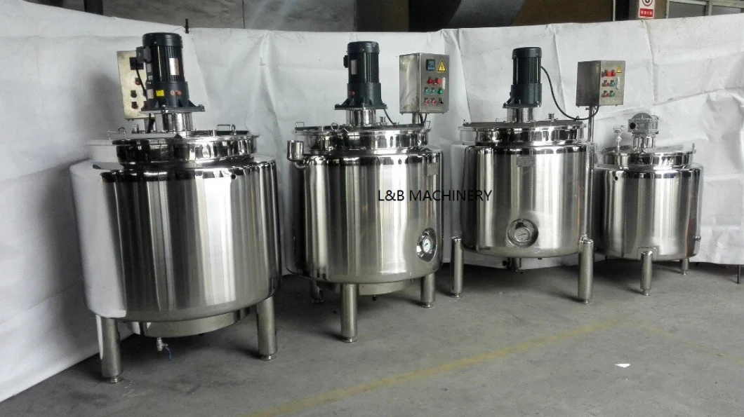 Steel Jacketed Chocolate/Butter Melting Tank, Industrial Indirect Hot Water Heating Storage Machinery