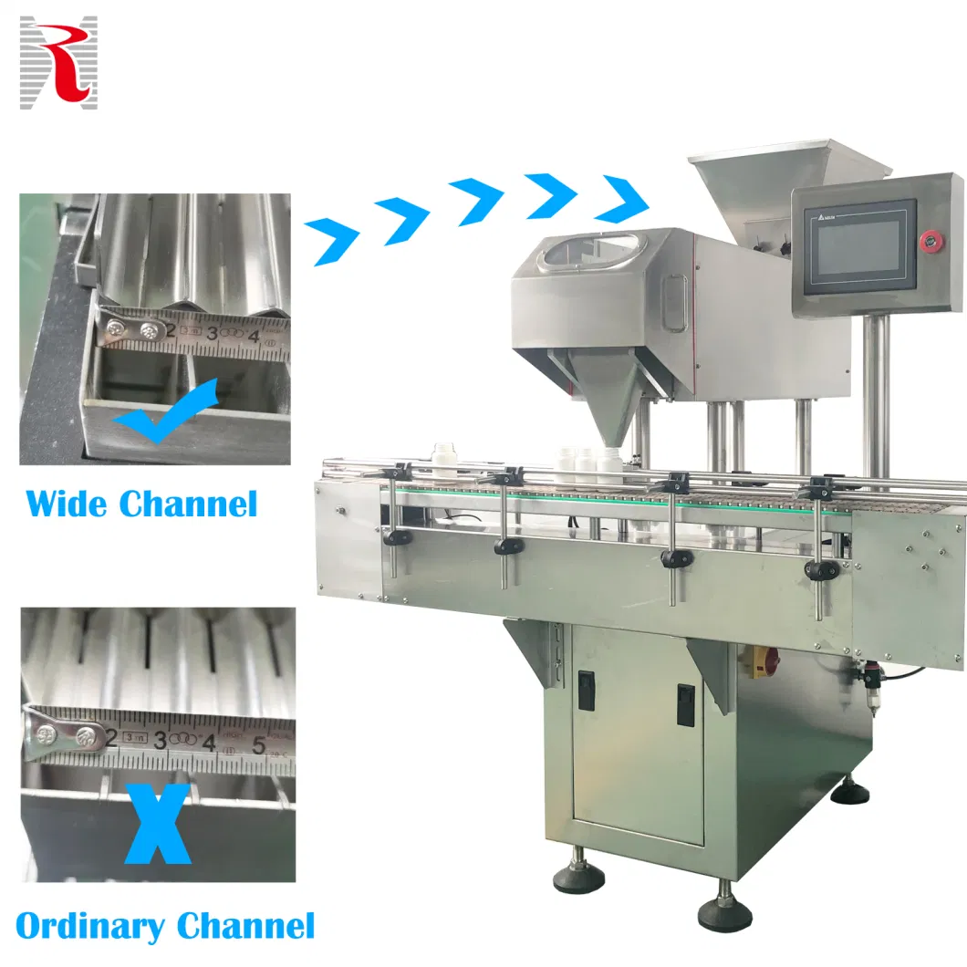 Full Pharmaceutical Soft Capsule Tablet Pill Gum Candy Production Line Tablet Bottle Filling Machine Counting Packing Line