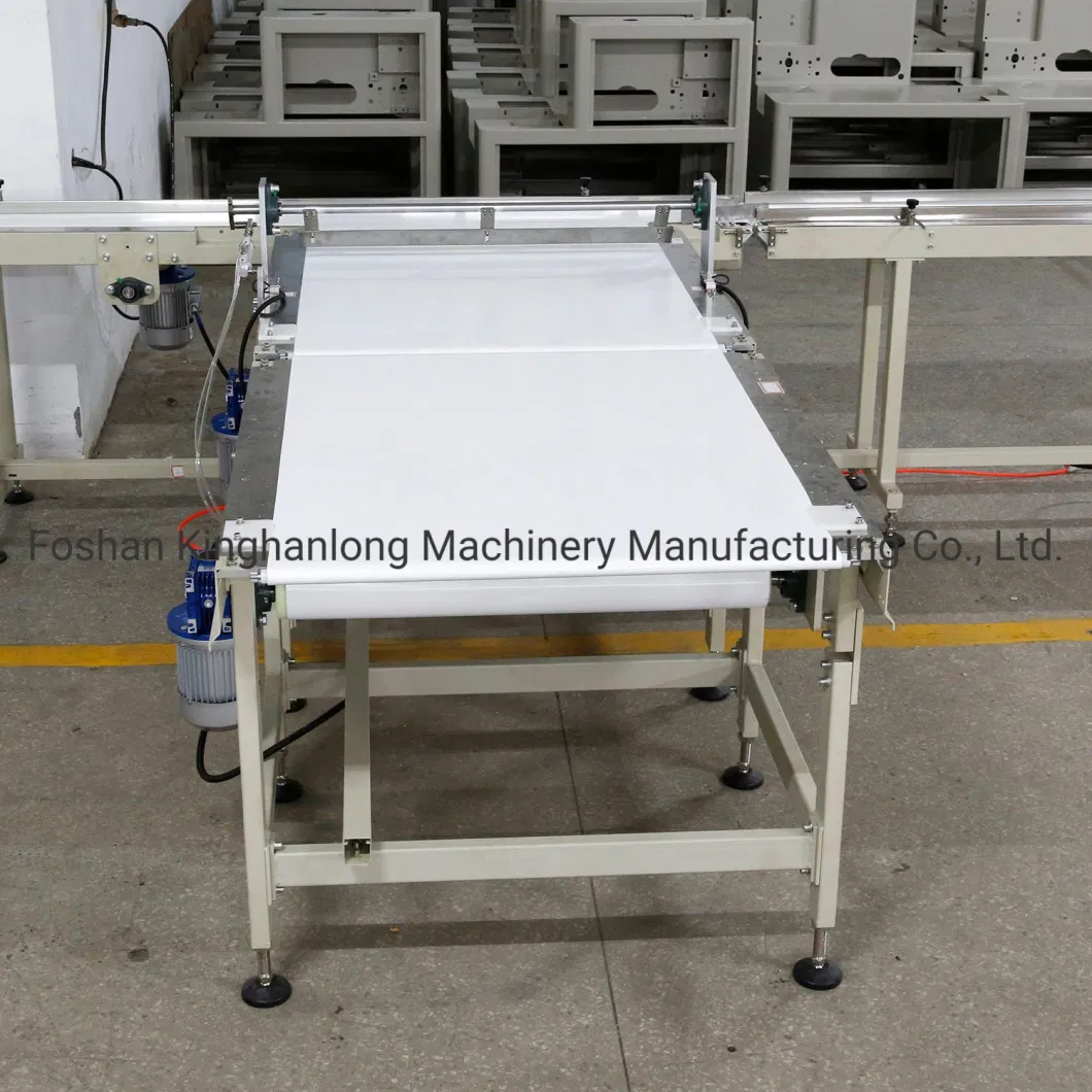 Automatic Food Packing and Feeding Line Form Fill Seal Wrapping Flow Packaging Packing Filling Machine for Caramel Treats, Egg Rolls Wafer Chocolate Pastry