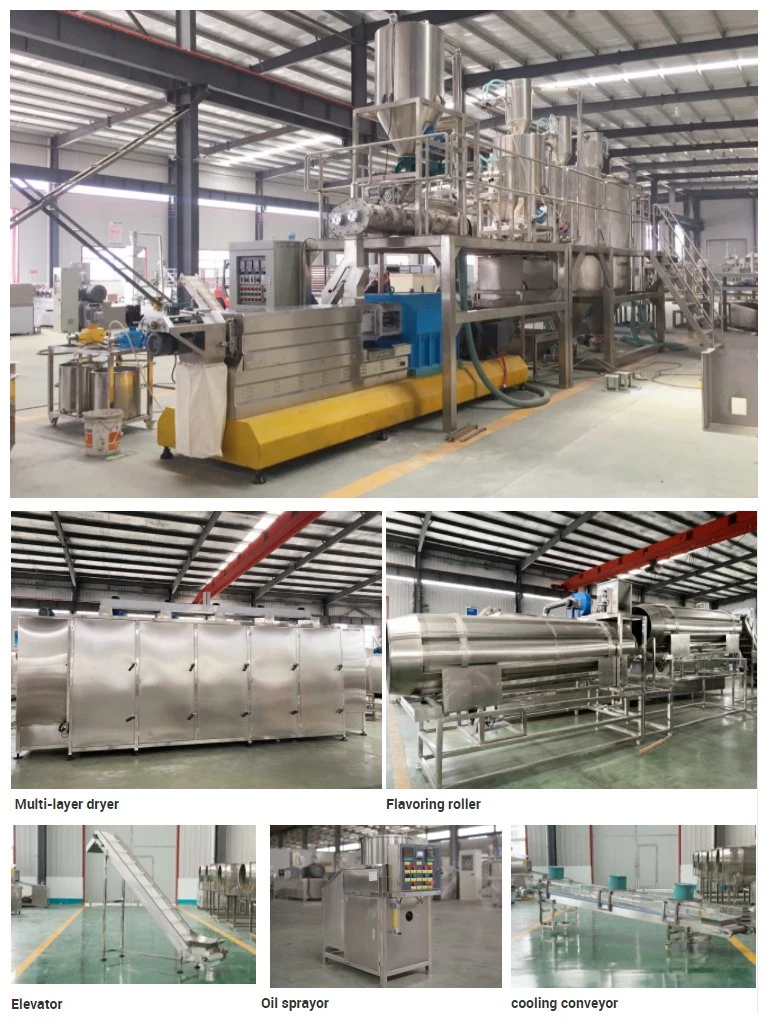 Soya Bean Protein Food Chunks Making Machine Processing Machinery