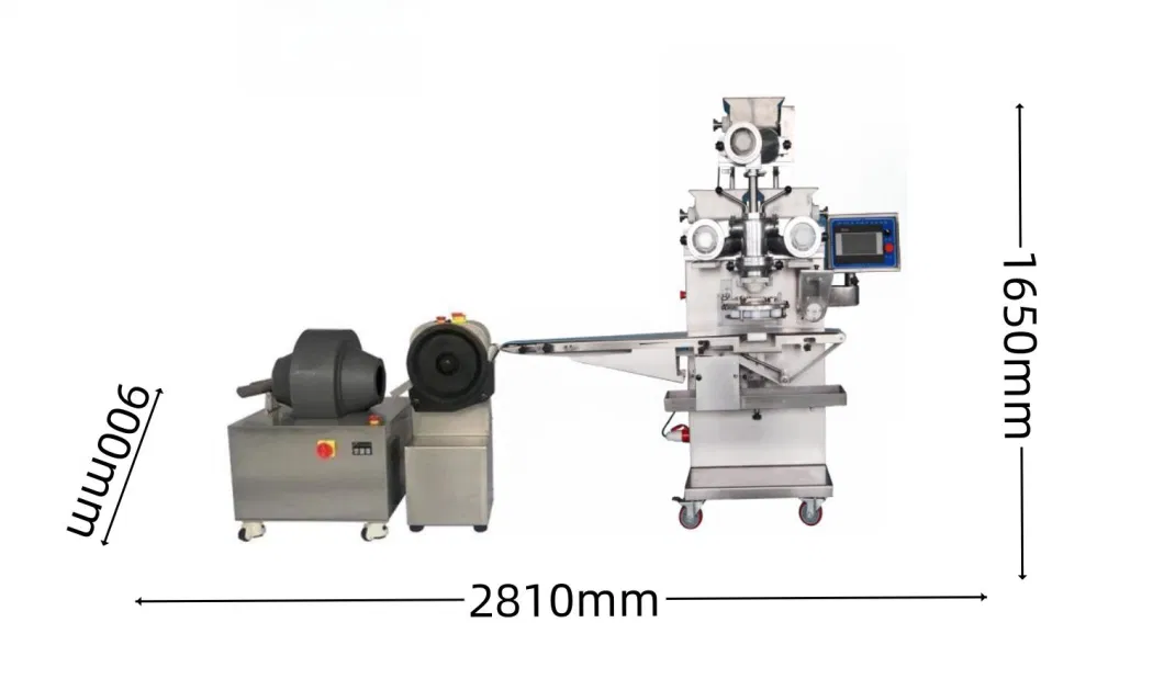 Ying Machinery Automatic Dried Fruit Balls Filling &amp; Coating Machine