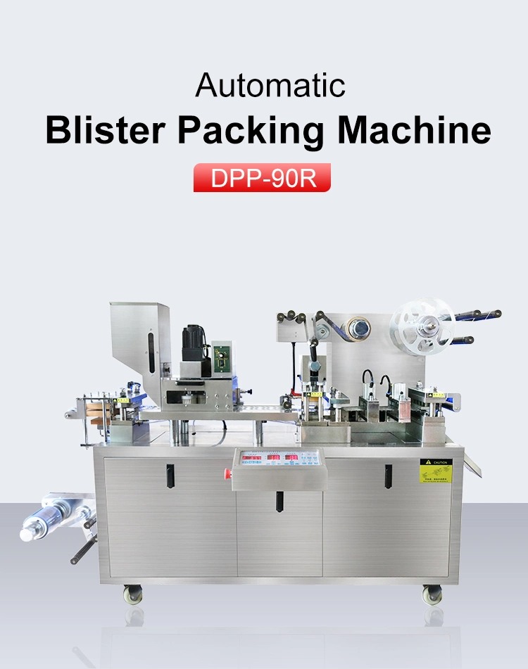 Pharmacy Tablet Capsule Blister Pack Packer Machine Price for Sale