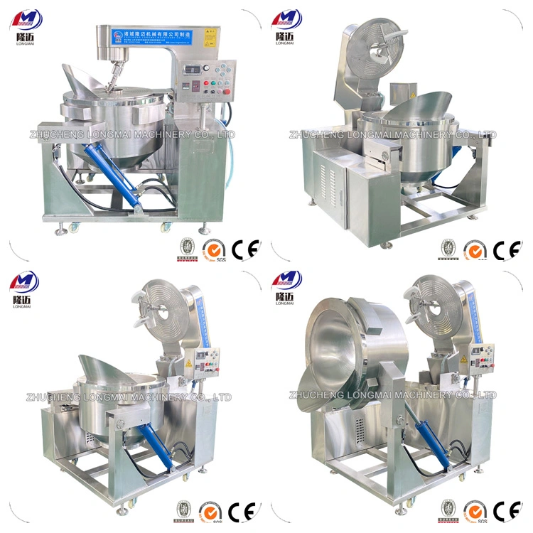 Industrial Popcorn Making Machine Gas Popcorn Machine Sweet Caramel Popcorn Production Line