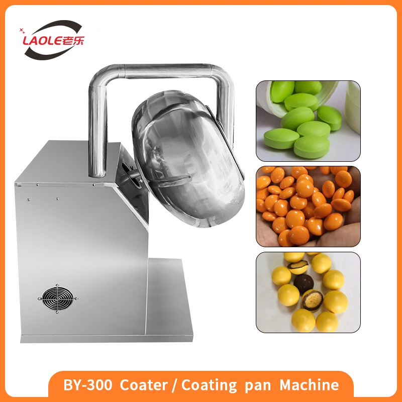 by-300A Confectionery Machinery Chewing Gum Pan Coating Machine