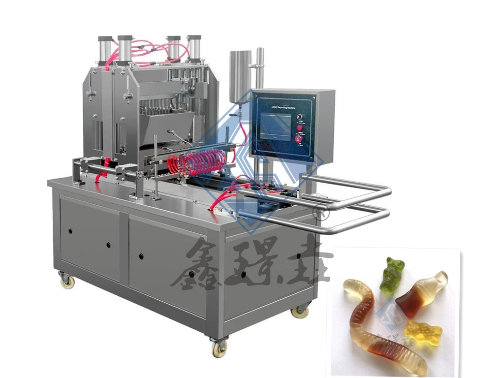 Gummy Bear Jelly Candy Semi-Automatic Making Machines Production Line