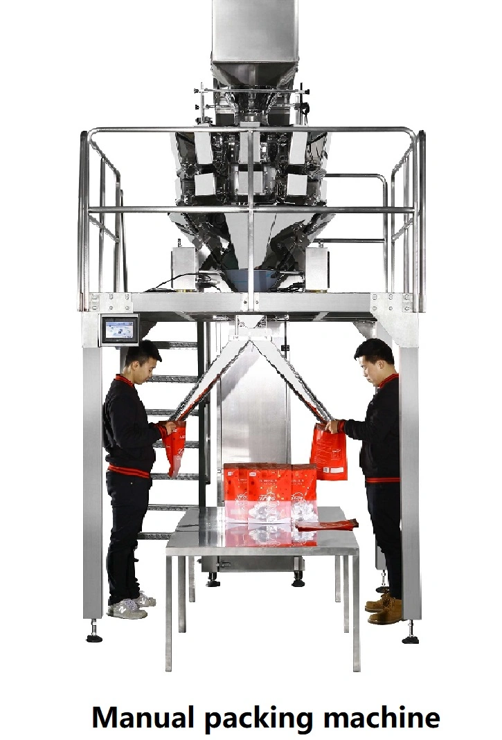 Automatic Multi-Head Weigher Weighing Cherry Plum Candy Nut Multi-Function Weighing Packing Machine