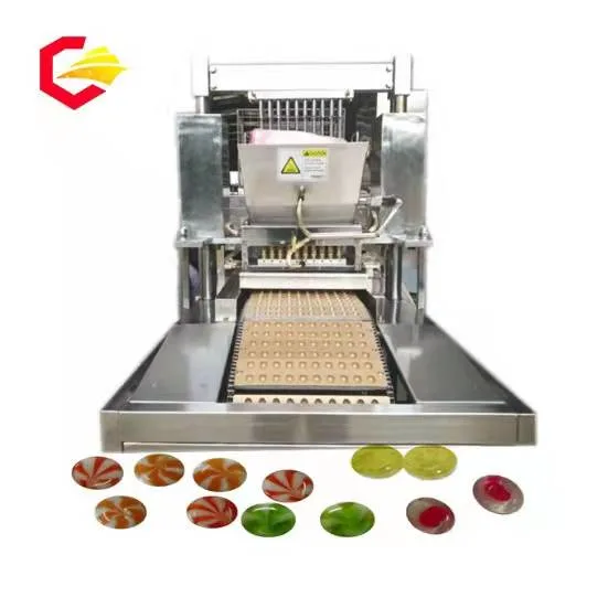 Caramel Bonbons Ligne De Production Fruit Sugar Candy Making Machine Hard Candy Forming Machine