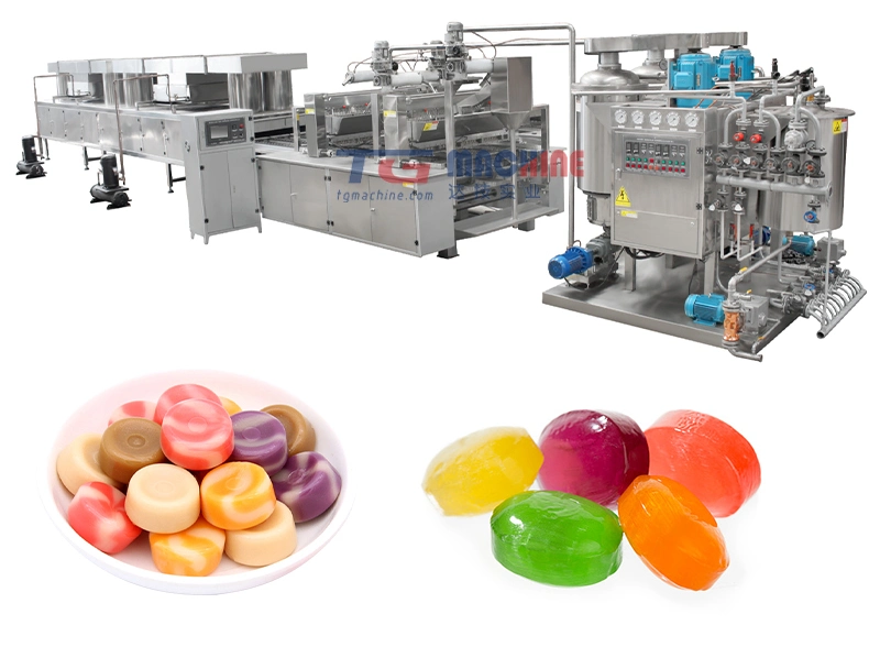 Gd150b Automatic Lollipop Making Machine