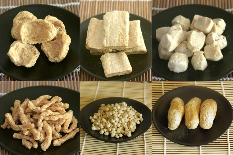 Soya Bean Protein Food Chunks Making Machine Processing Machinery