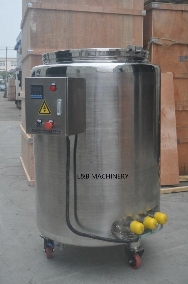 Steel Jacketed Chocolate/Butter Melting Tank, Industrial Indirect Hot Water Heating Storage Machinery