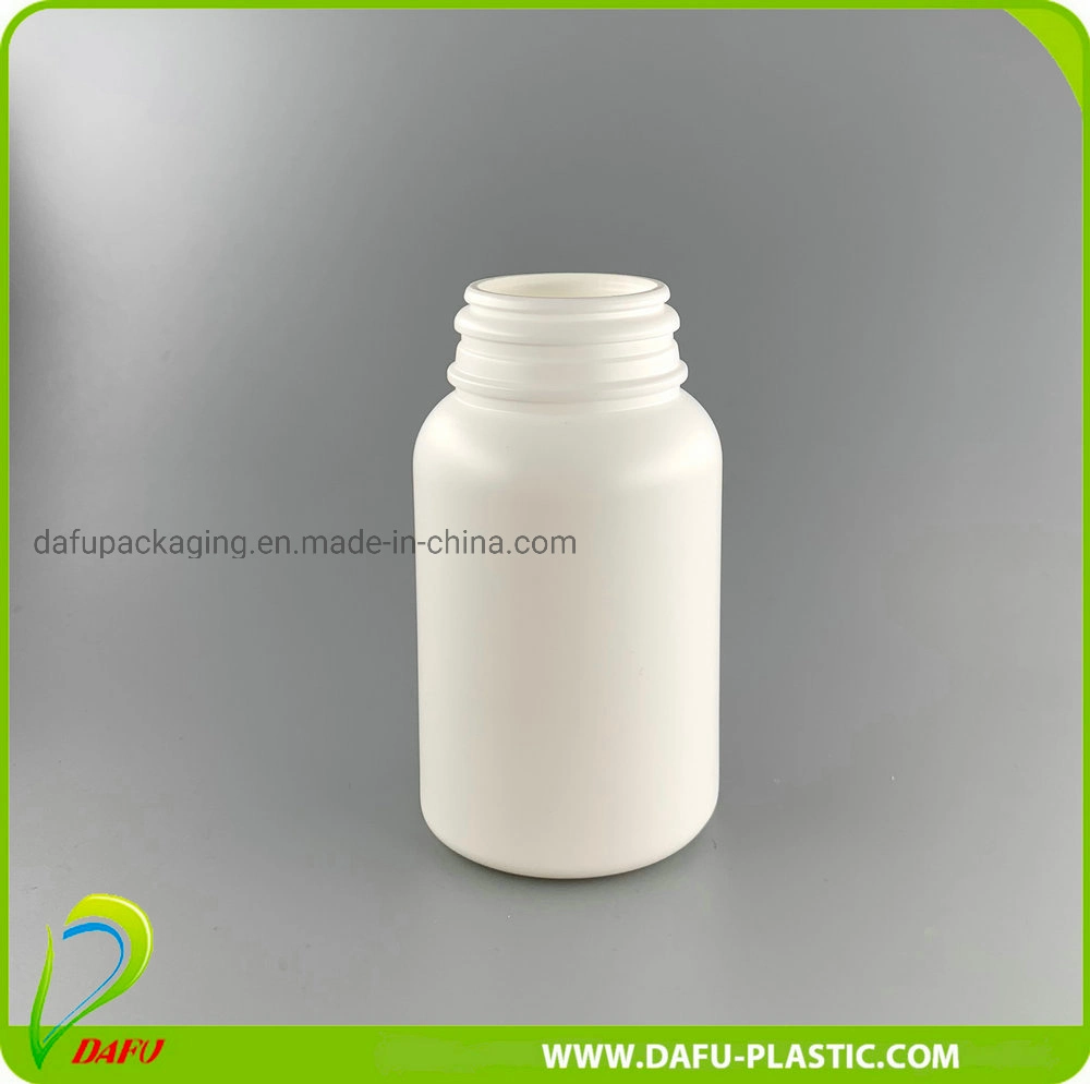 150ml Round Shape PE Plastic Container Candy Pill Bottle with Tearing Cap