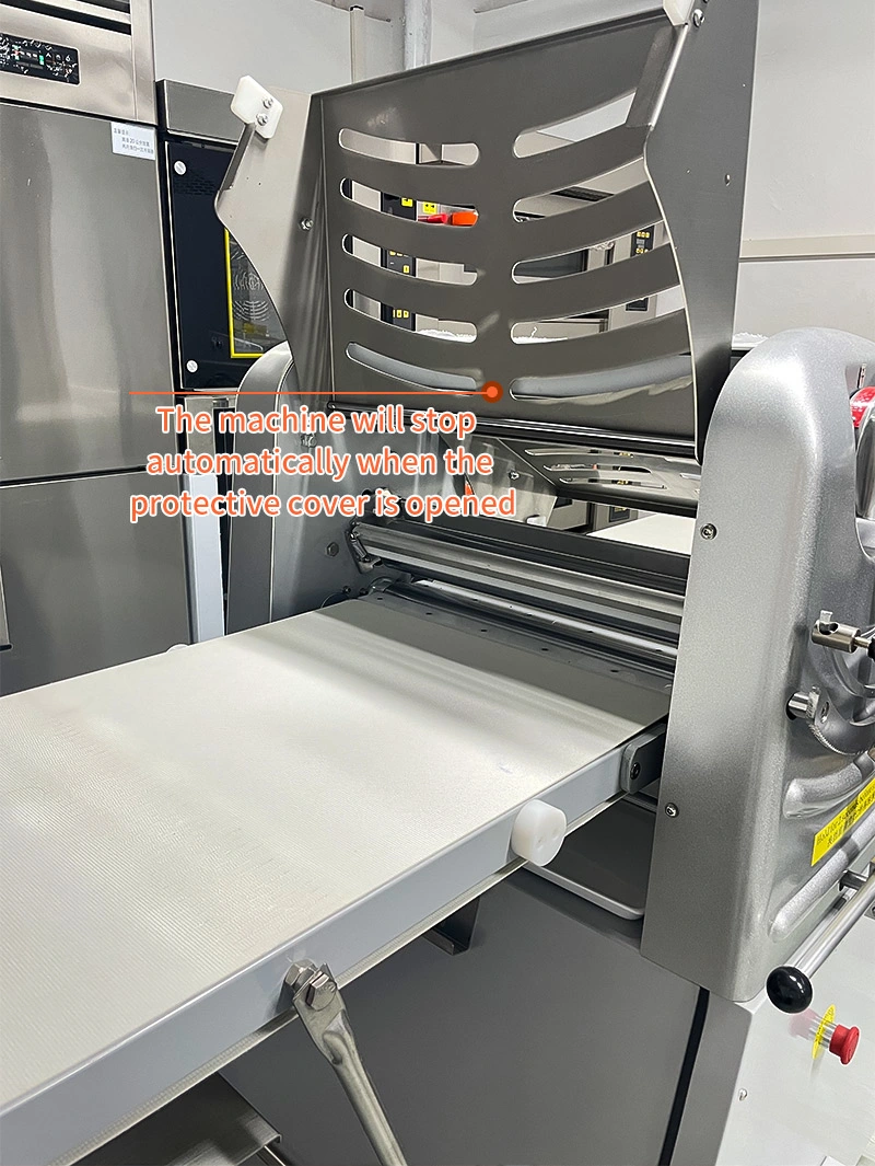 Vertical Bakery Dough Sheeter Pastry Croissant Bread Cake Shortening Crisper Machine