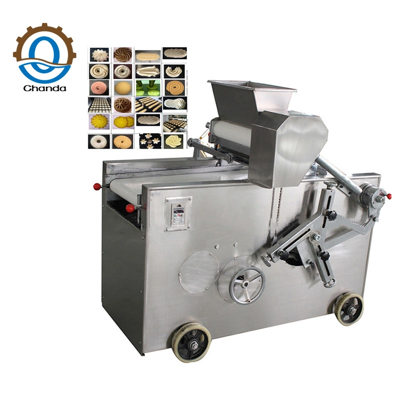 Small Chocolate Automatic Biscuits Make Machinery Cookies Forming Machine Cookies Making Machine